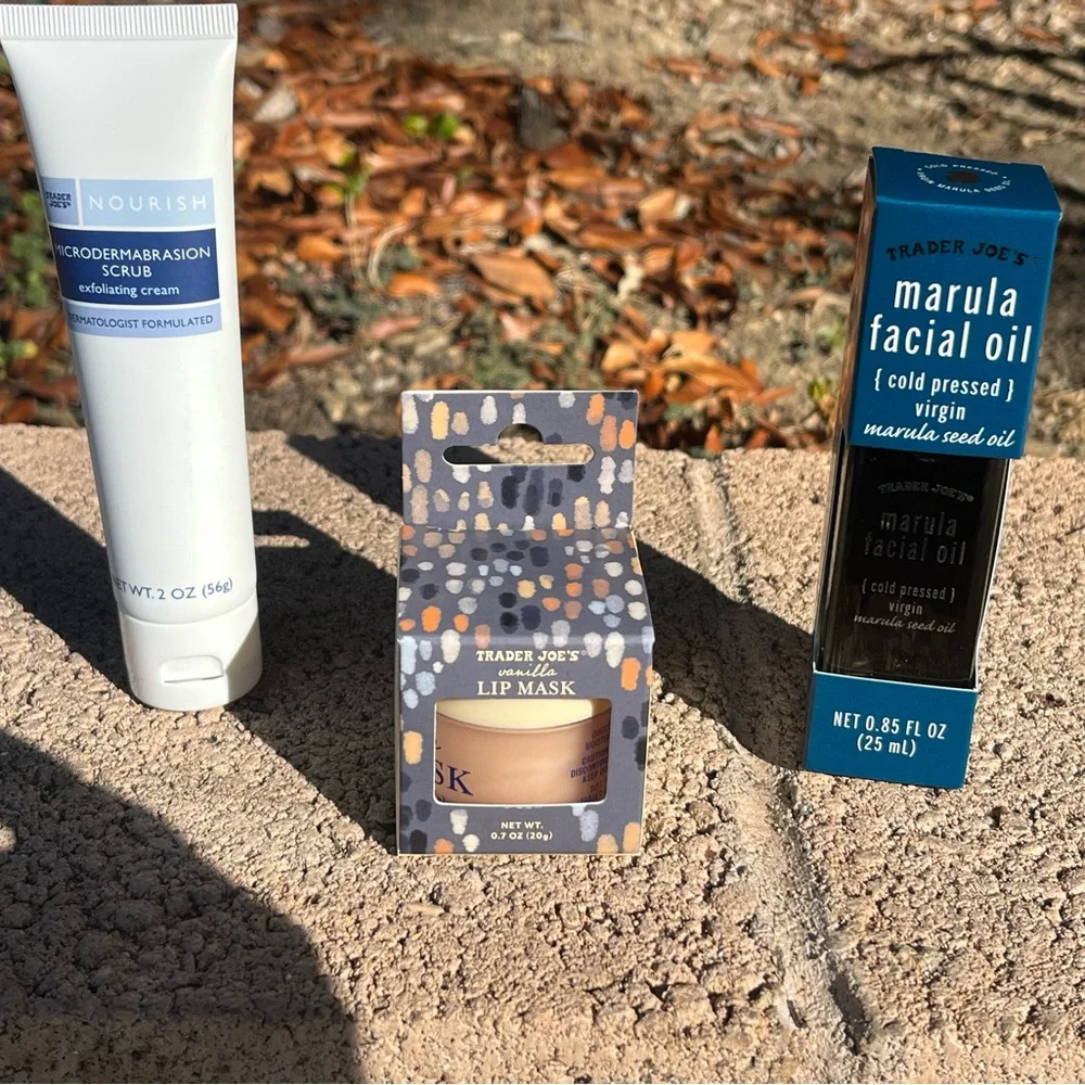 Trader Joe’s Vanilla Lip Sleeping Mask Laneige drunk elephant marula oil